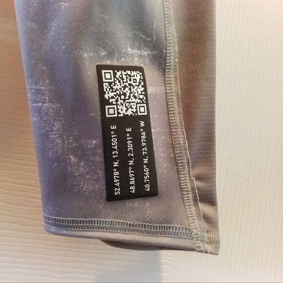 Adidas How We Do TGT Gray Speck Leggings Sz S - Picture 7 of 11